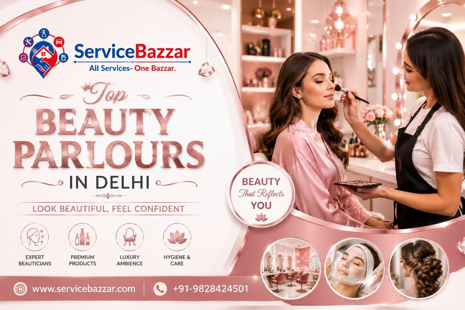 Top Beauty Parlour in Delhi