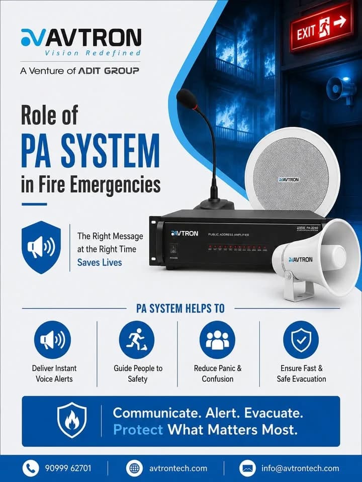 Top PA System Manufacturer in India | High-Quality Public Address Systems