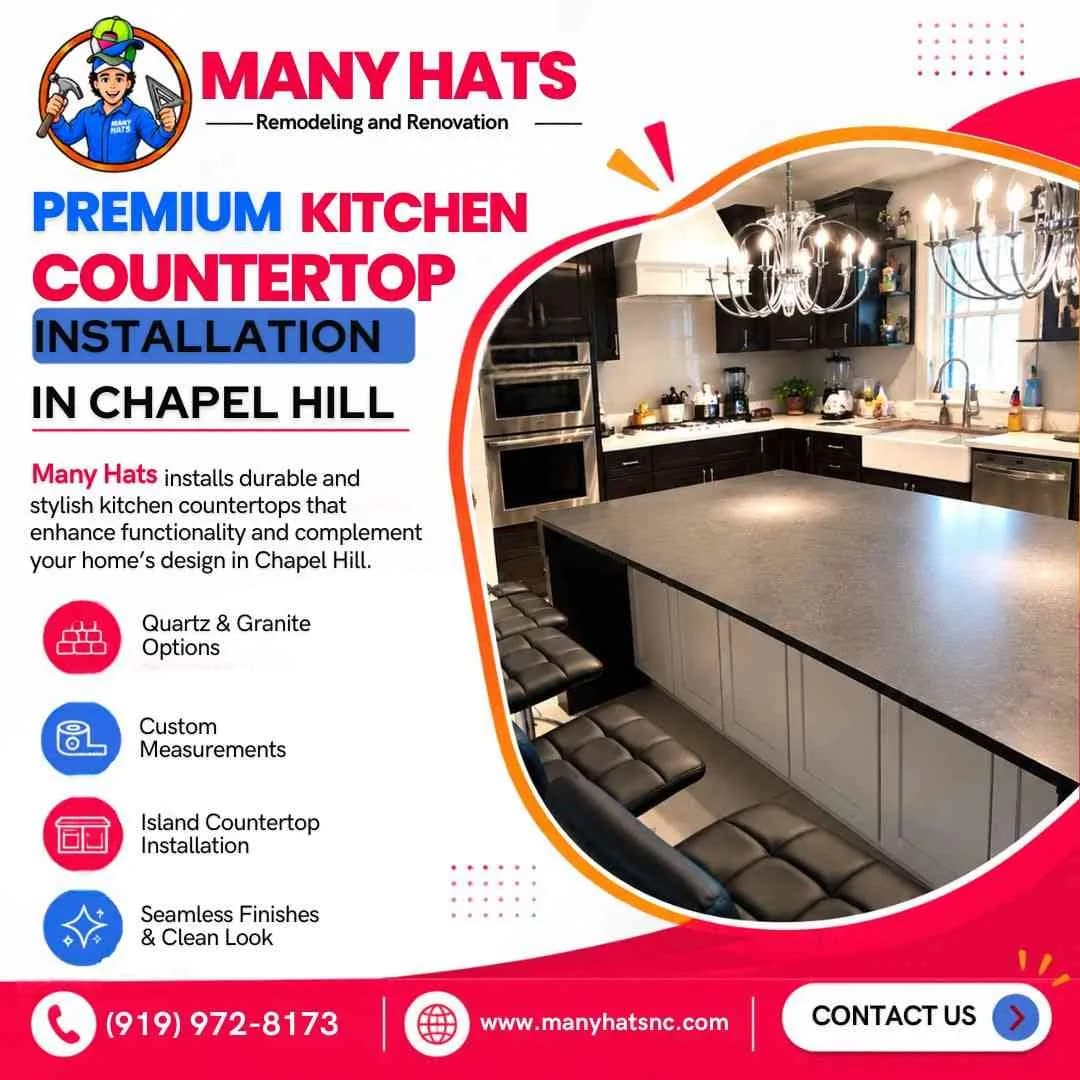 Kitchen Countertop Installation in Chapel Hill | Manyhats