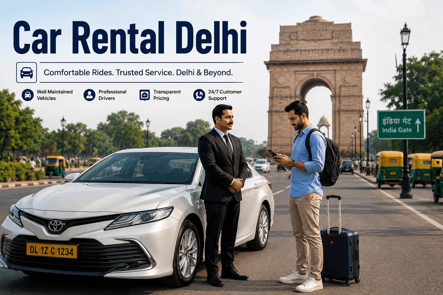 Common Mistakes People Make When Booking a Car Rental in Delhi