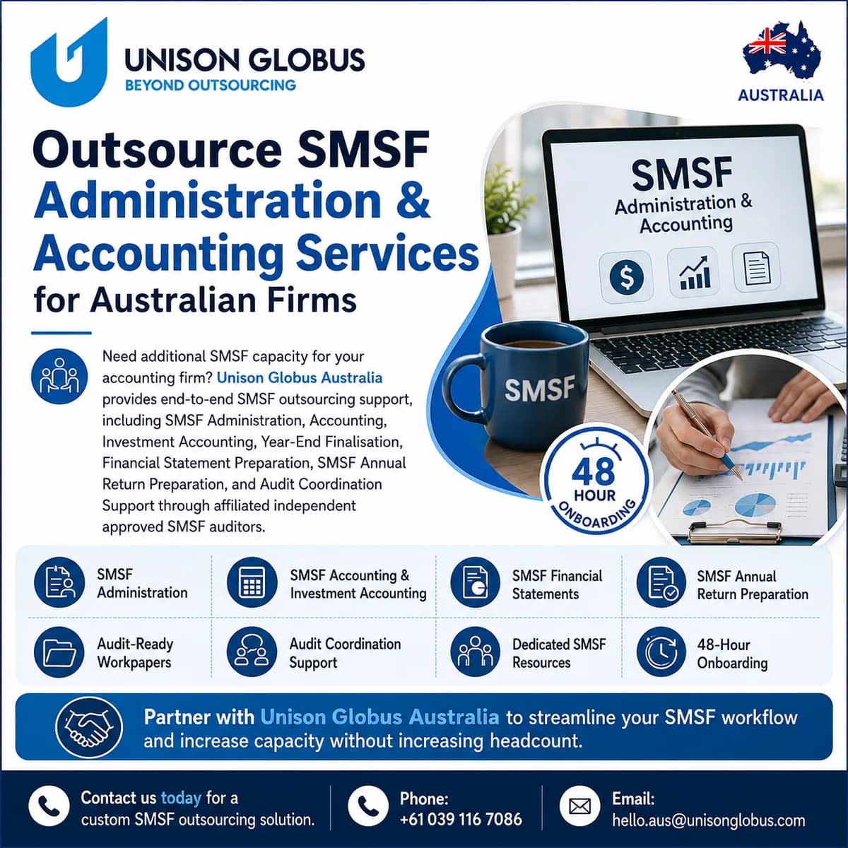 Reliable SMSF Outsourcing Support for Australian Accounting Practices