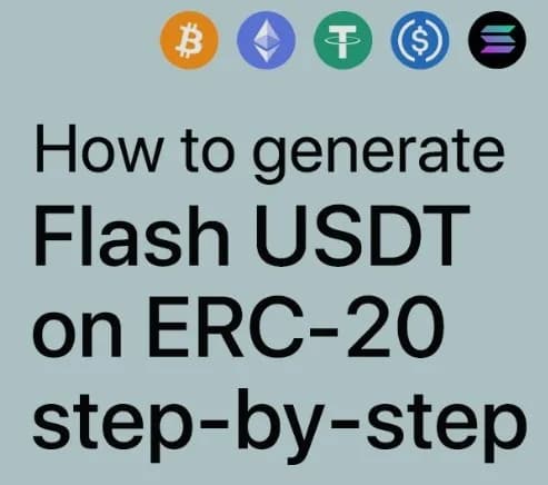 Flash USDT ERC20