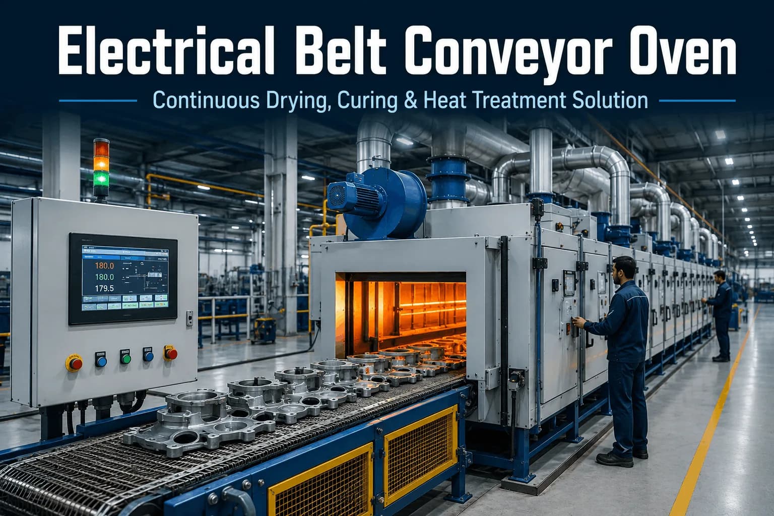 Electrical Belt Conveyor Oven