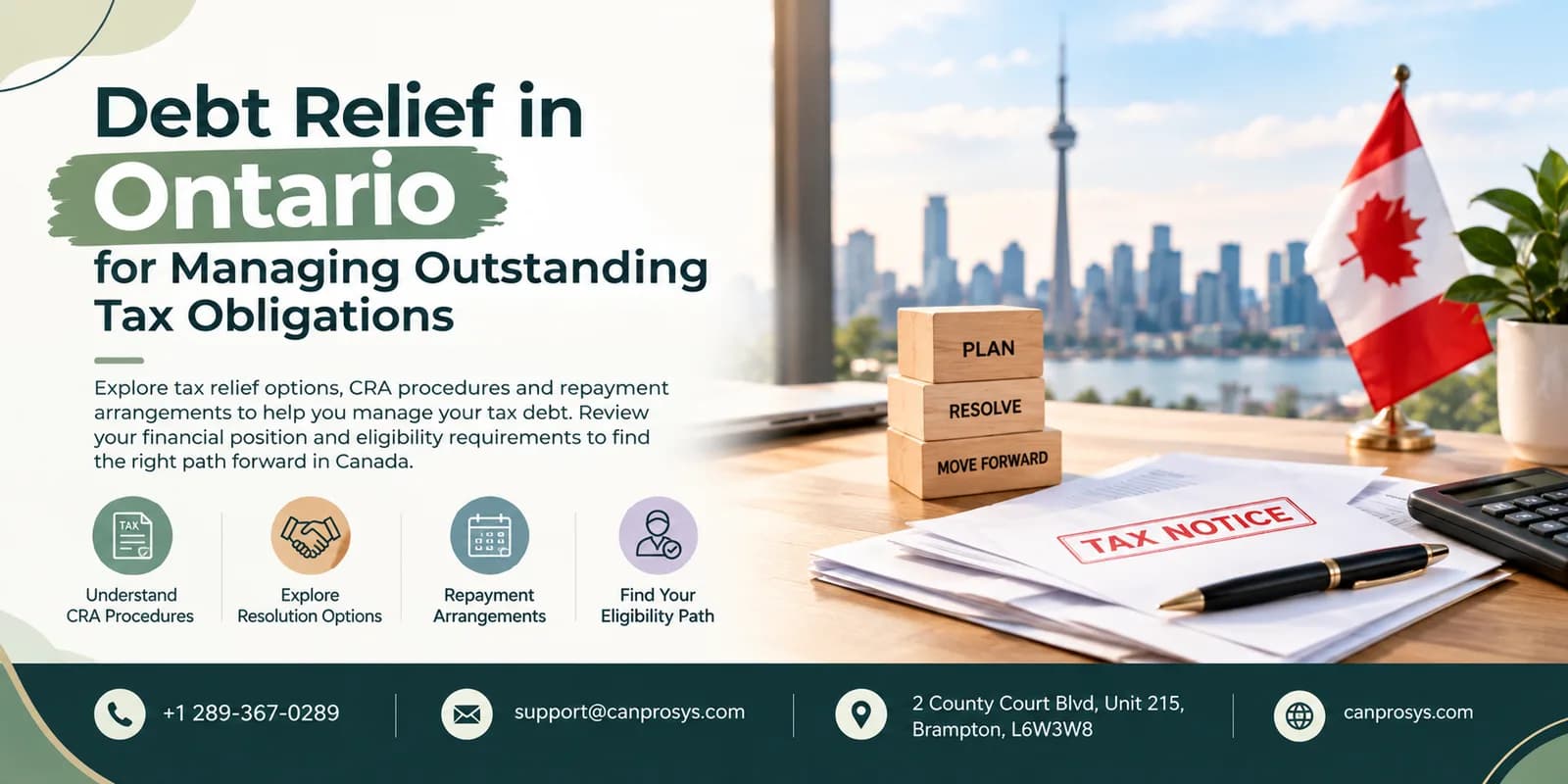 Debt Relief in Ontario for Managing Outstanding Tax Obligations