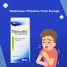 Thiocodin Syrup 15 mg + 300 mg/10 ml