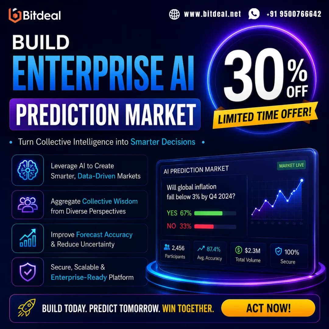Build Enterprise AI Prediction Market – 30% OFF Limited Offer