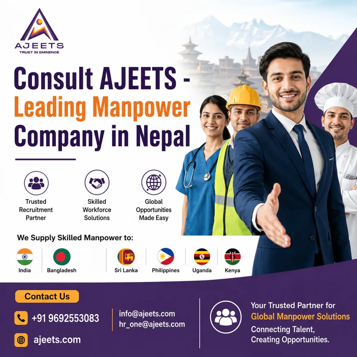Looking for Best Manpower Companies in Nepal