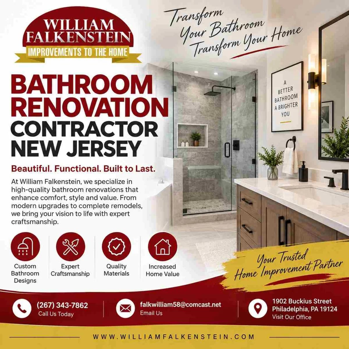 Create Your Dream Bathroom in New Jersey