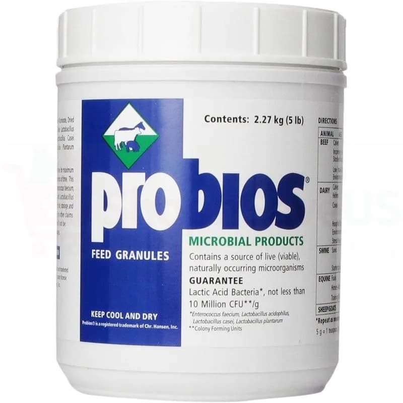 Probios Feed Granule For Horses 5lb Digestive Health Supplement