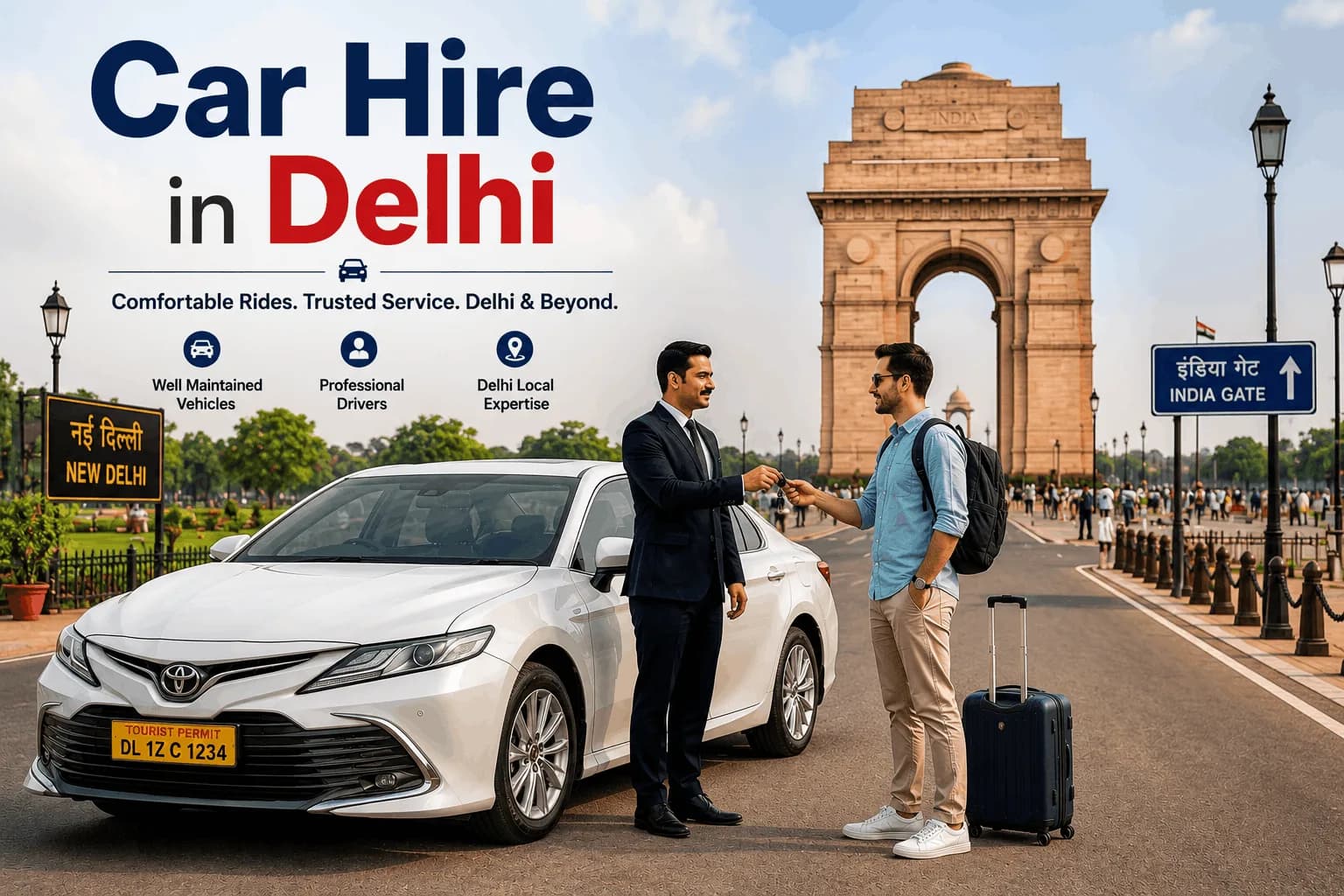 7 Things Tourists Should Know Before Booking a Car Hire in Delhi