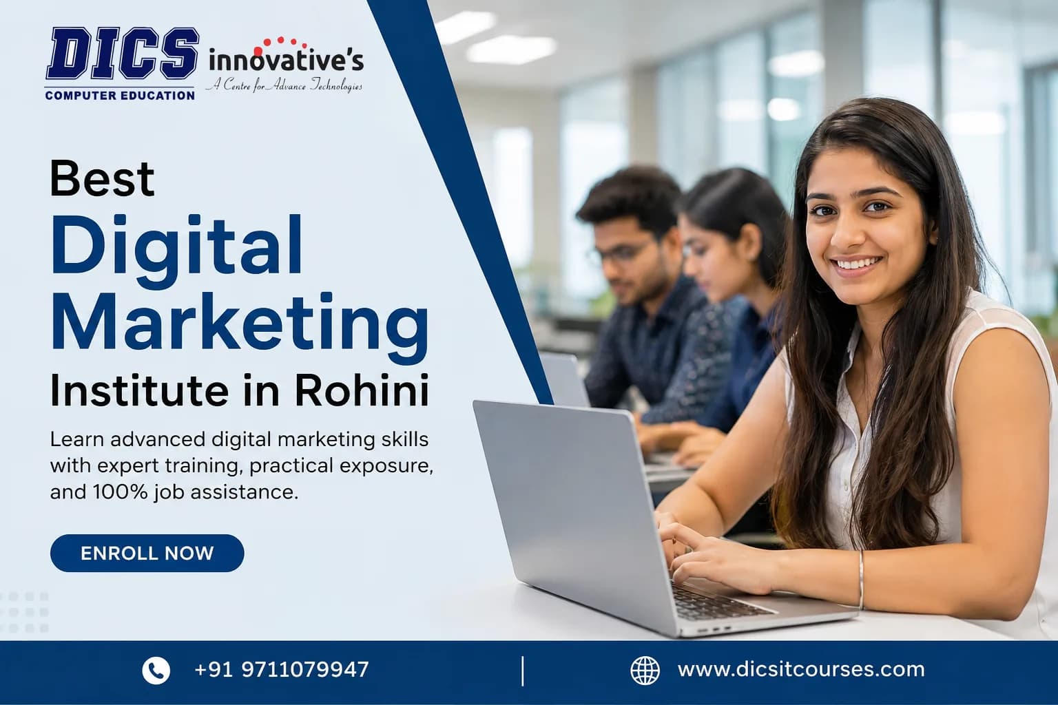 Learn at the Best Digital Marketing Institute in Rohini