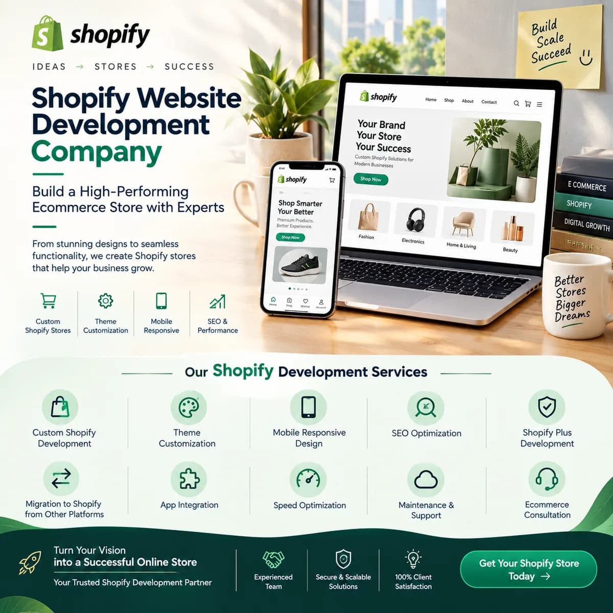 Shopify Website Development Company | Build a High-Performance Online Store
