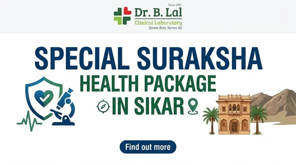 Special Suraksha Health Package | Complete Wellness in One Test Panel | Dr. B. Lal Lab Sikar