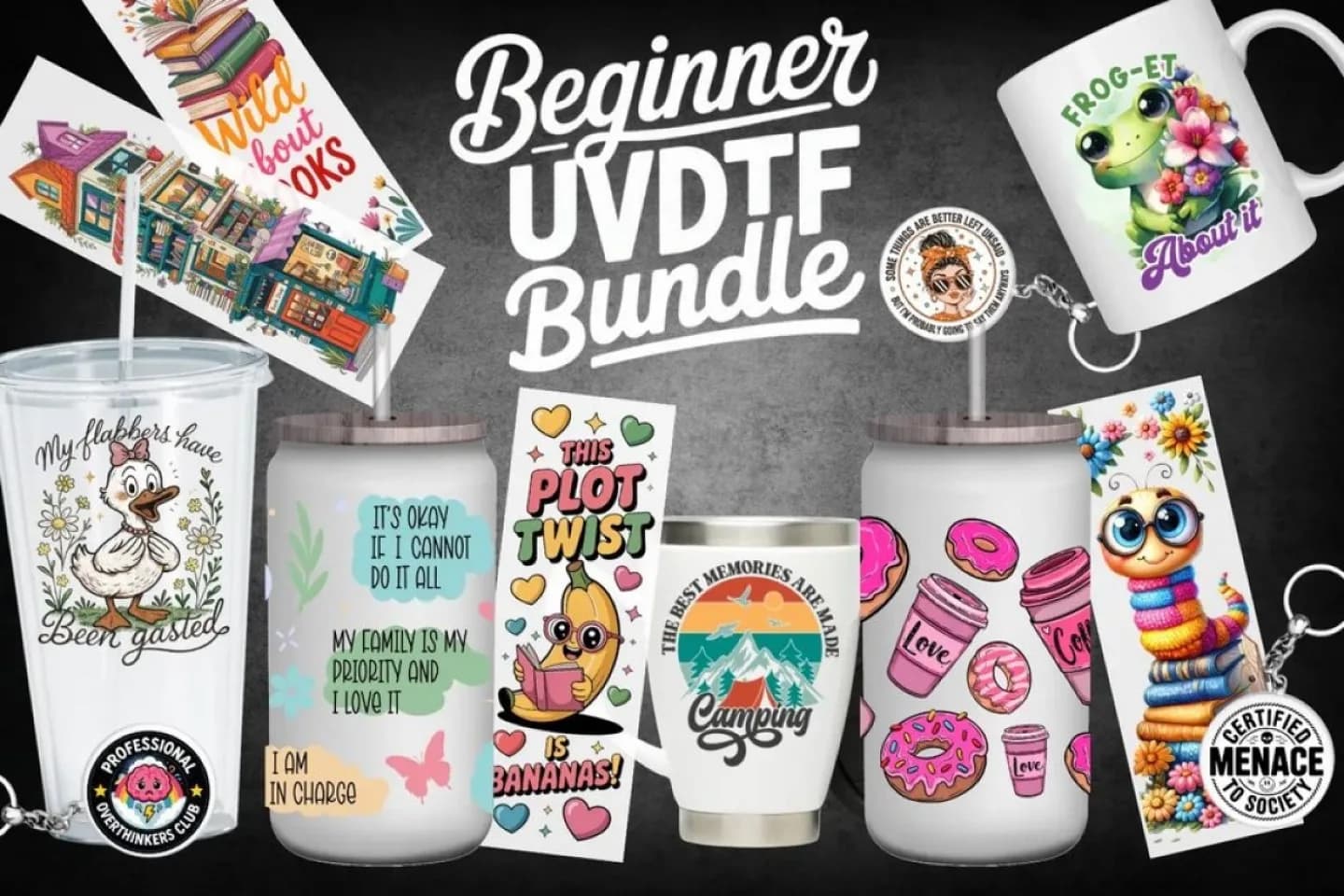 DTF & UV DTF Transfers for T-Shirts & More
