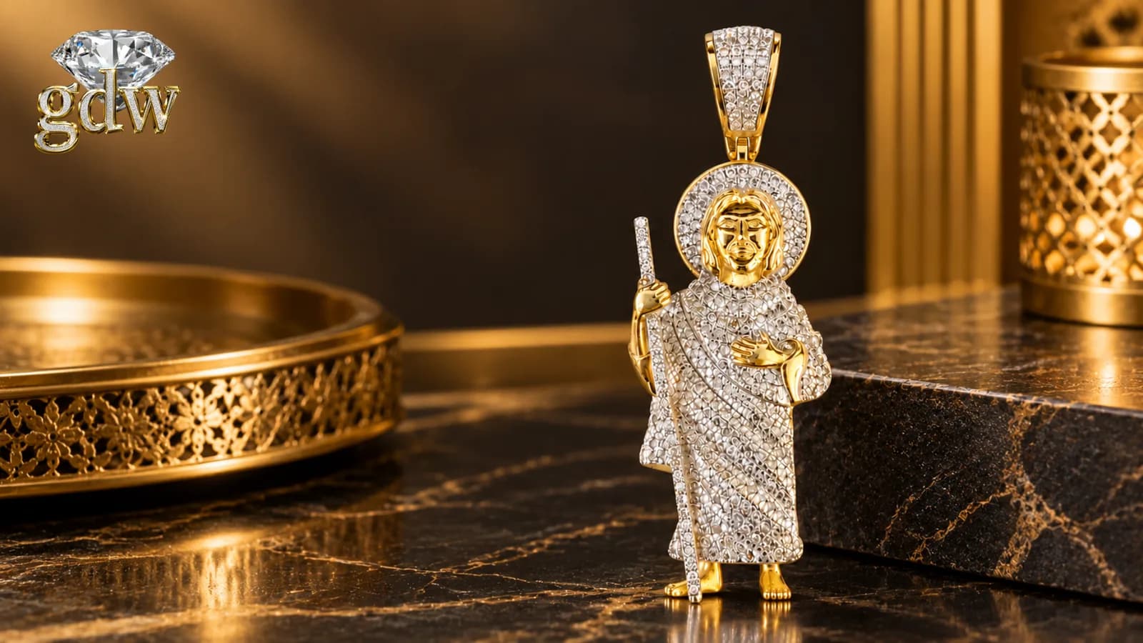 Buy Diamond Pendant for Men in Texas USA–Globalwatches10