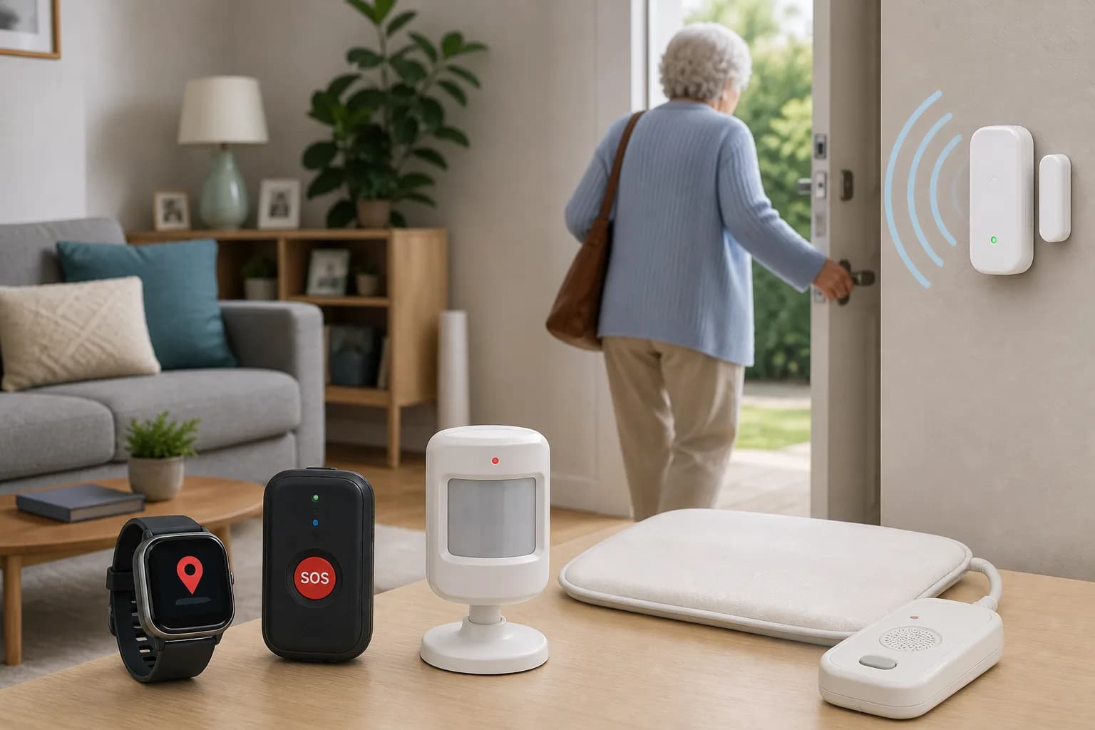 Buy Wireless Floor Pressure Mat Alarms System for Dementia & Elderly Care in UK