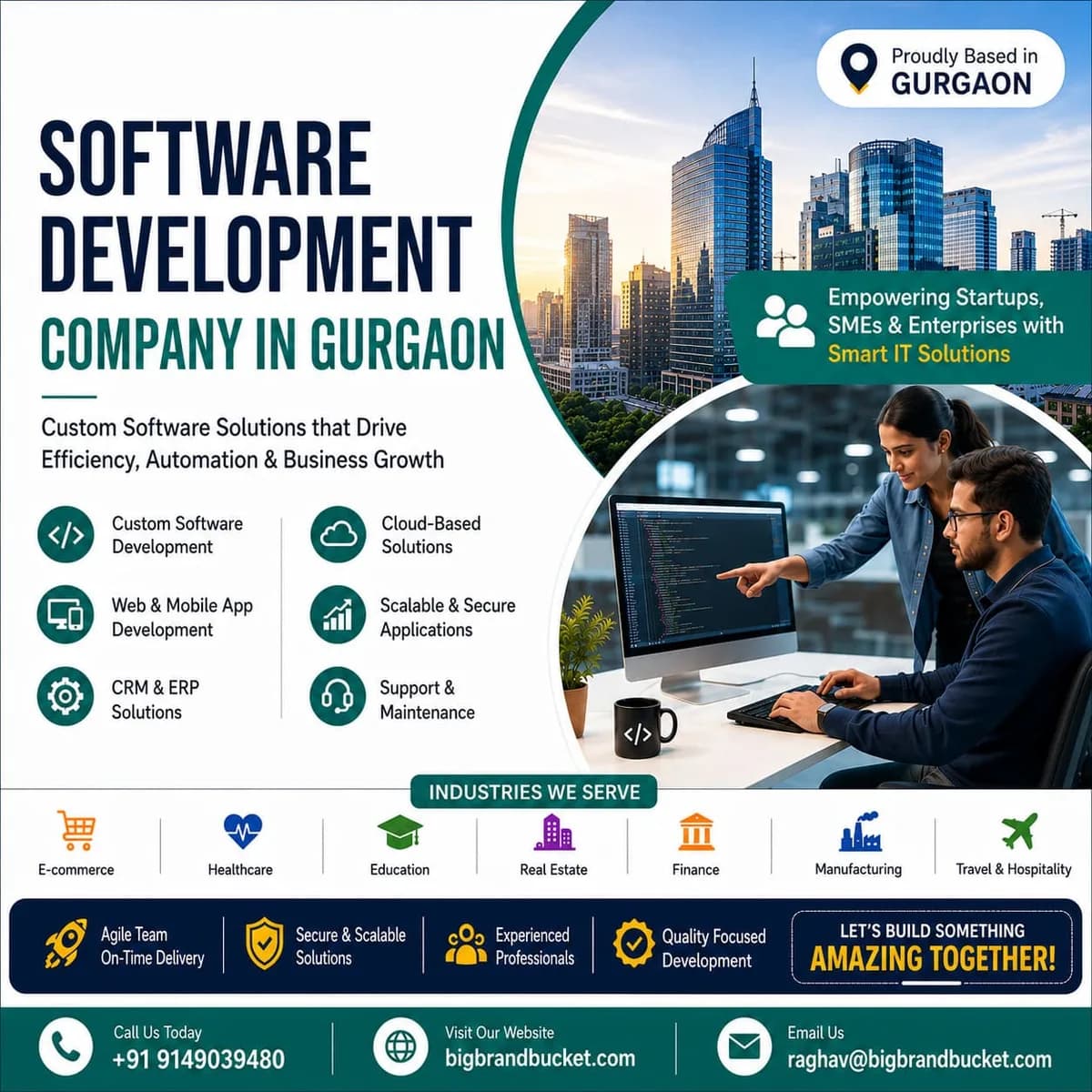Best Software Development Company in Gurgaon for Custom Business Solutions