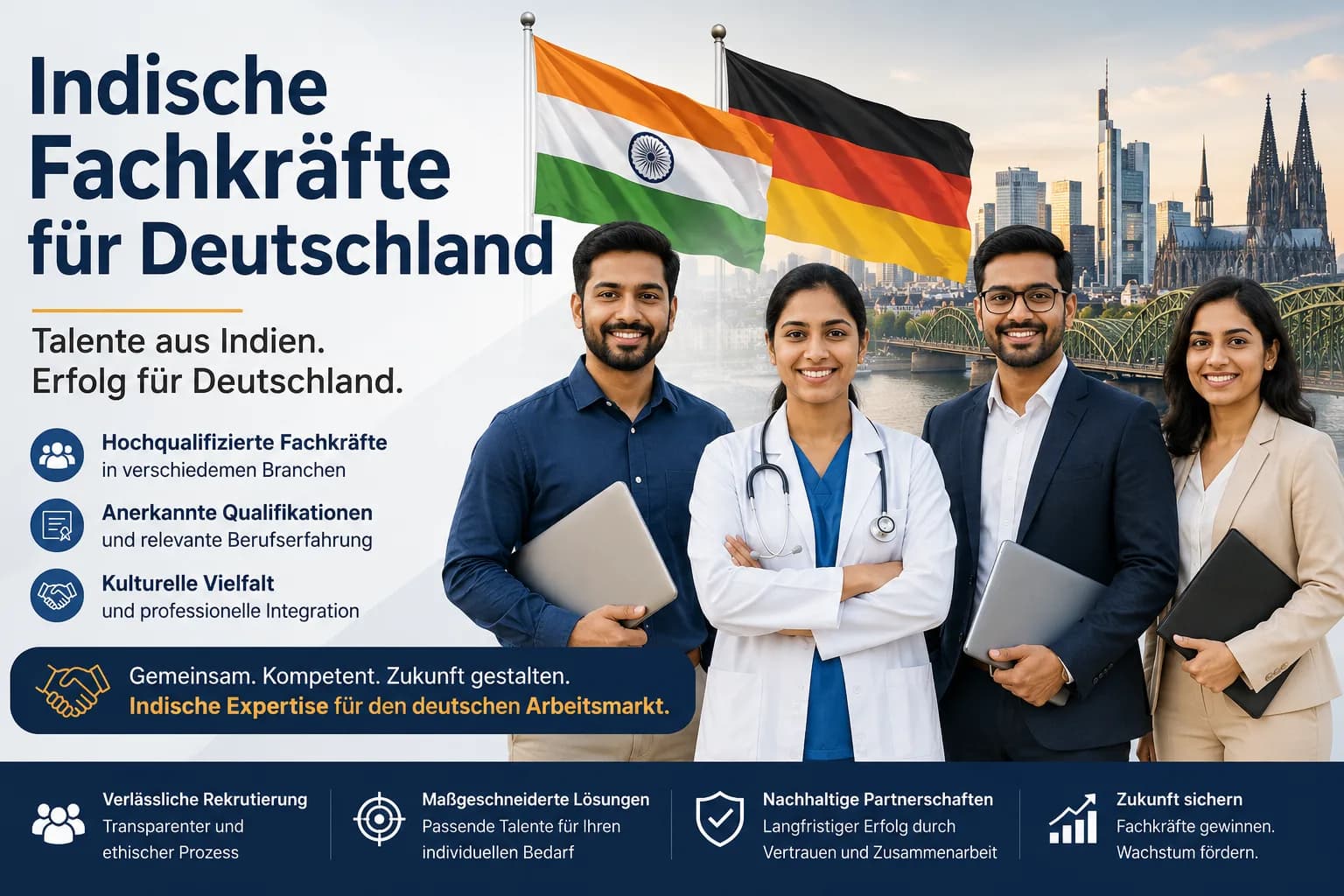 Fachkräfterekrutierung für Deutschland, Österreich und die Schweiz