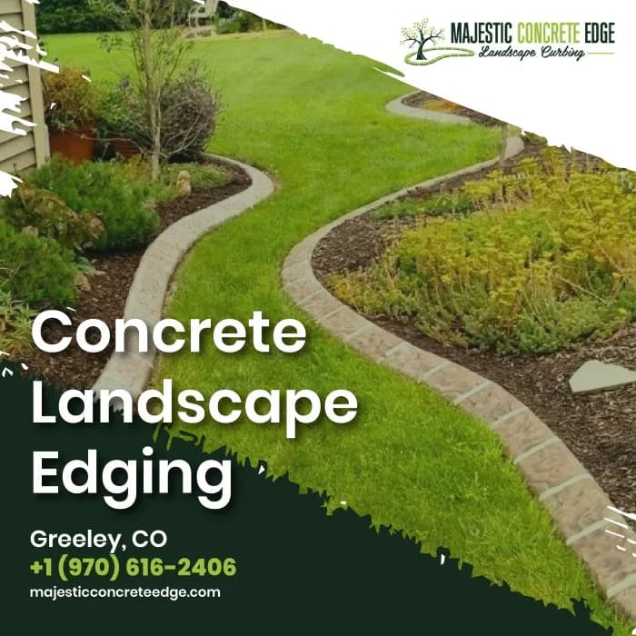 Concrete Landscaping Edging in Greeley, CO