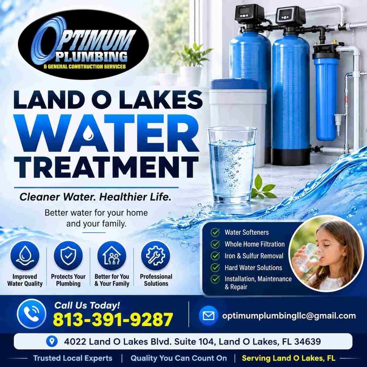Complete Land O Lakes Water Treatment Solutions for Every Home