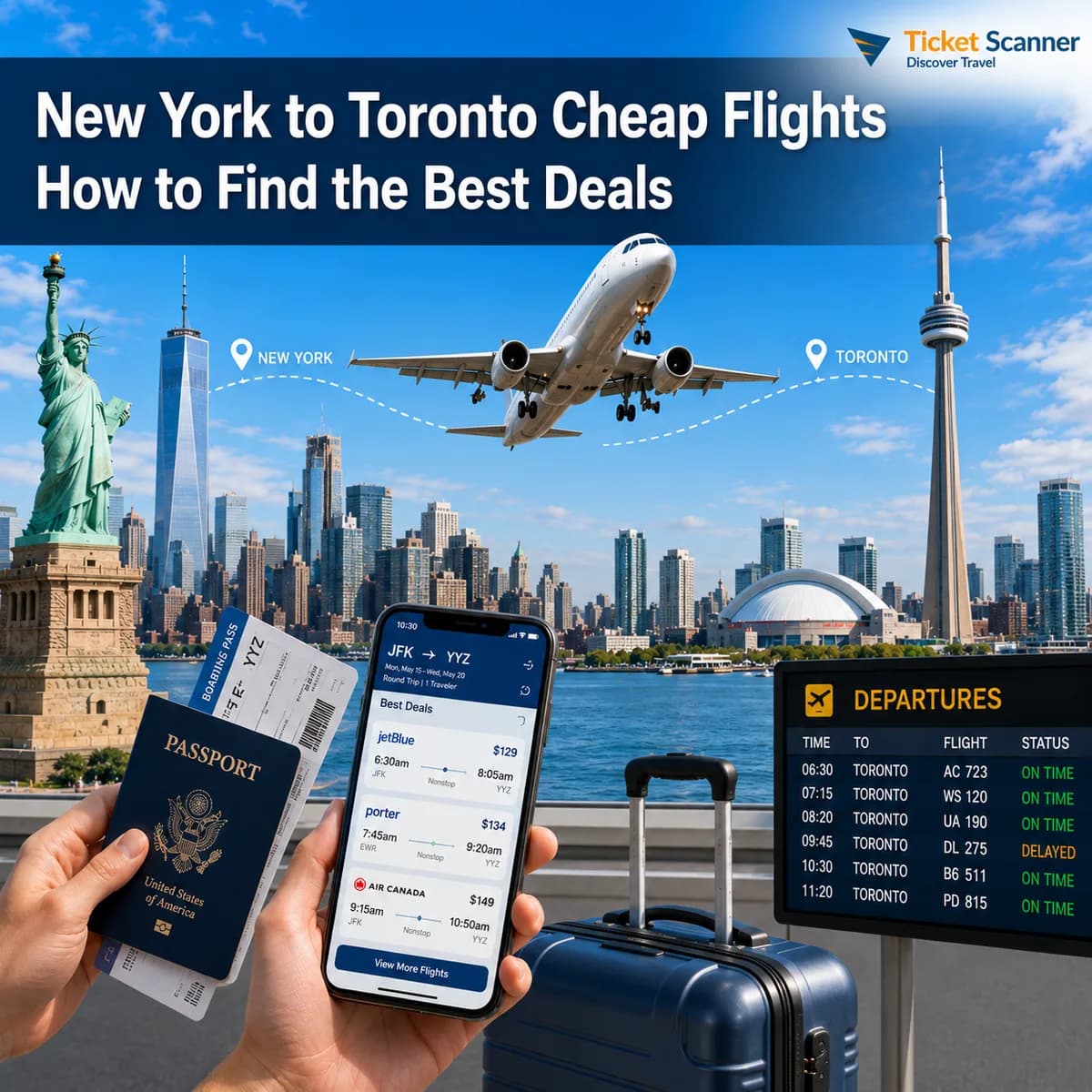 Cheap Flights & Flight Deals | Compare Airfares | TicketScanner