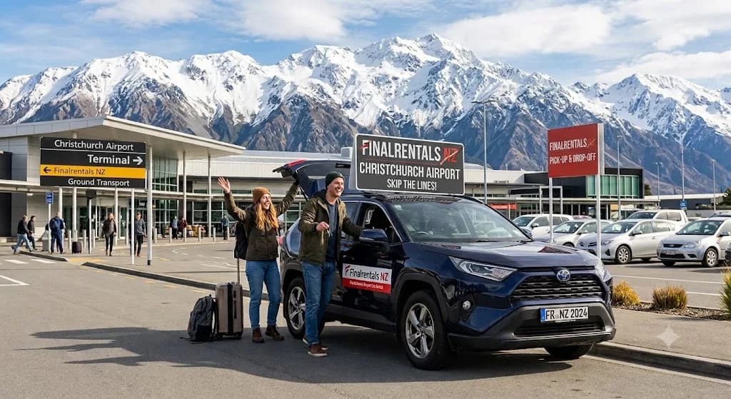 🏔️ Ditch the Lines, Start the Road Trip! Christchurch Airport Car Rental – Finalrentals NZ 🇳🇿