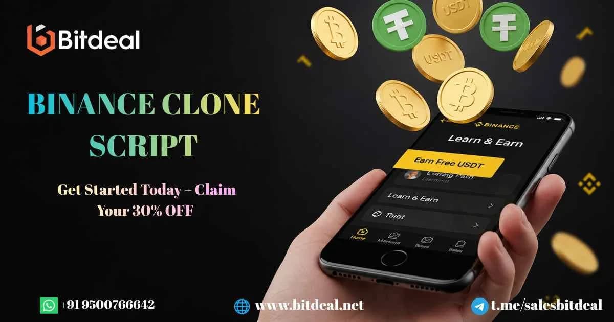 Turn Crypto Market Trends into New Opportunities with Binance Clone Script by Bitdeal