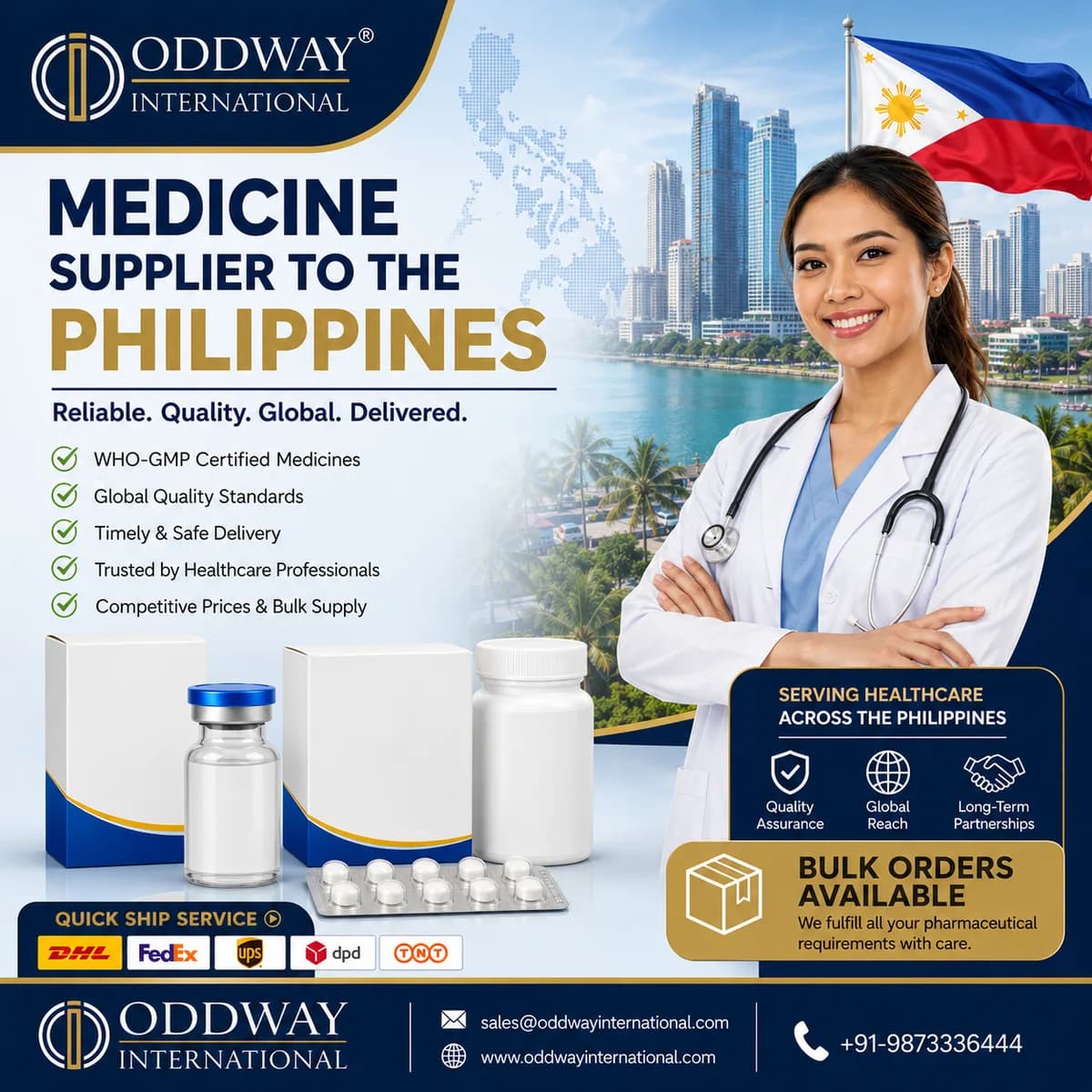 Medicine Supplier in the Philippines for B2B Buyers - Oddway
