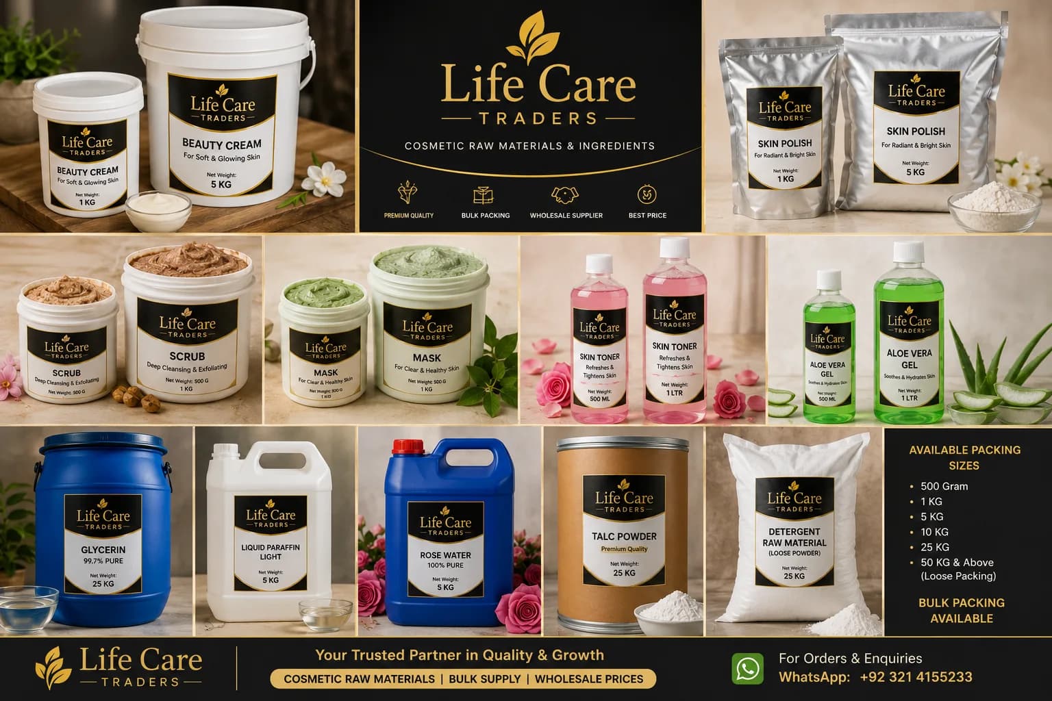 HERBAL SKINCARE & COSMETICS – EXPORT QUALITY