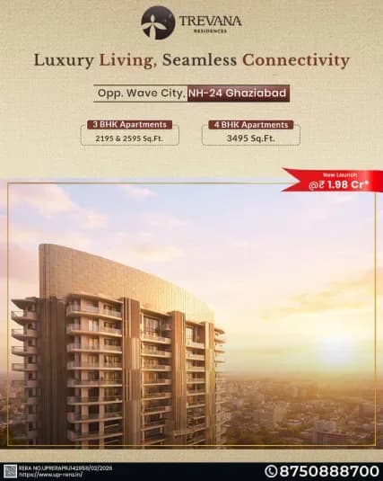 Karyan Trevana Residences NH-24 Ghaziabad | Premium 3 & 4 BHK Luxury Homes