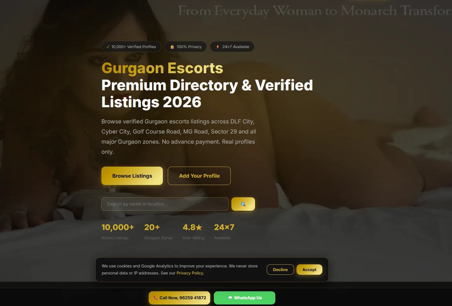 Gurgaon Escorts Service - Verified Listings 2026