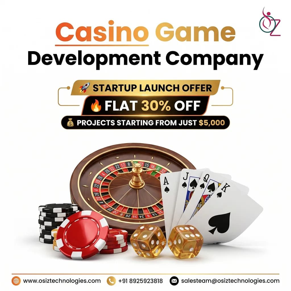 Start Your Casino Gaming Business Today – Flat 30% OFF