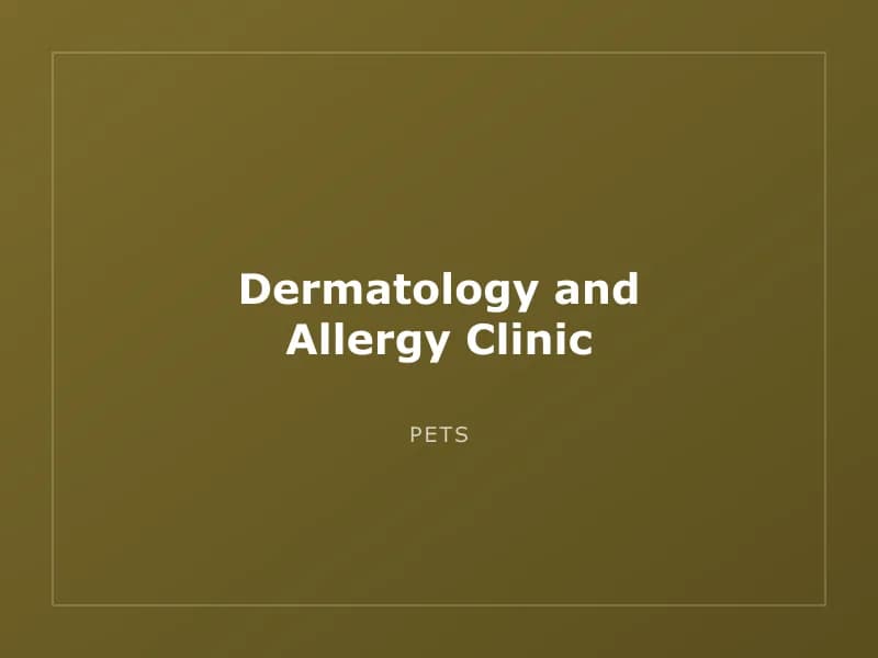 Dermatology and Allergy Clinic