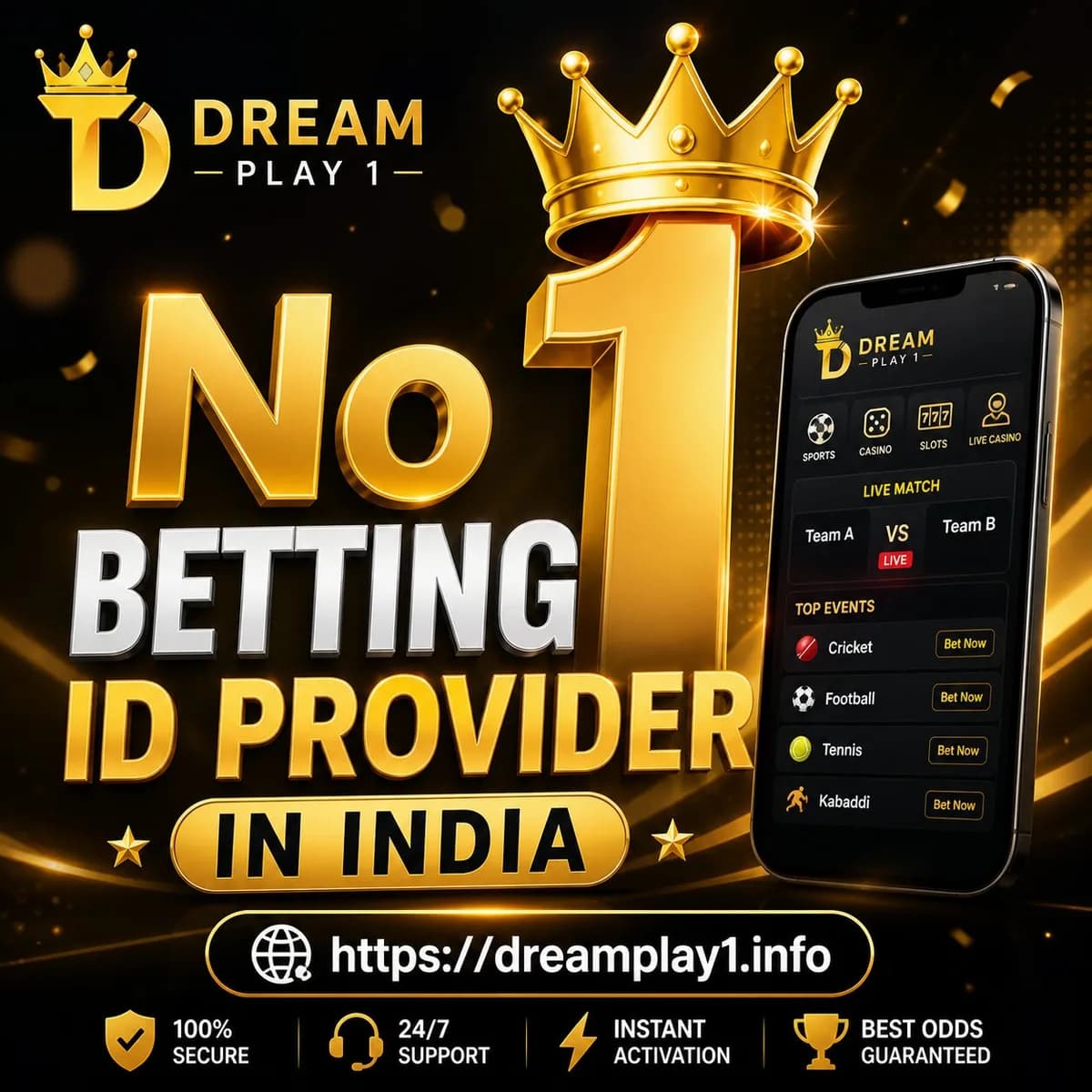 No1Betting ID Provider in India – Join Dreamplay1 Today