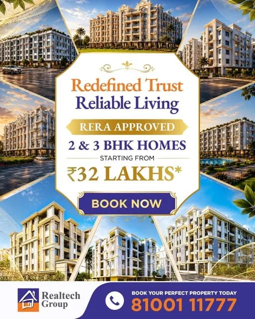 Luxury Flats for Sale in Kolkata | Realtech Nirman