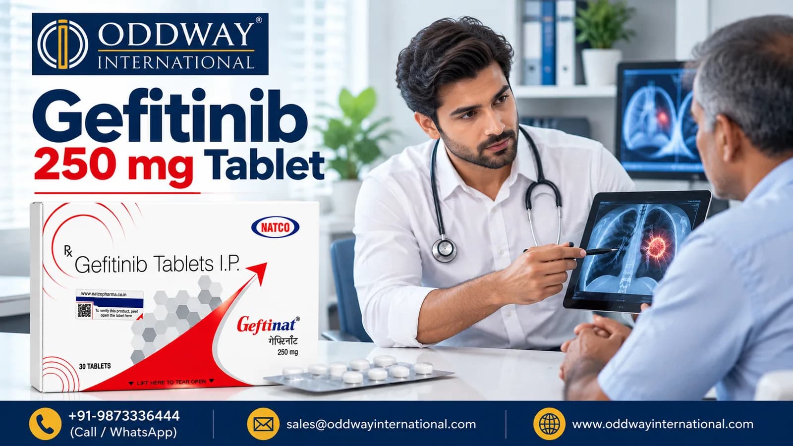 Buy Gefitinib with USA Compliant and Bulk Supply - Oddway