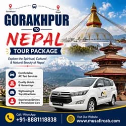 Discover the Magic of Gorakhpur to Nepal Tour Package
