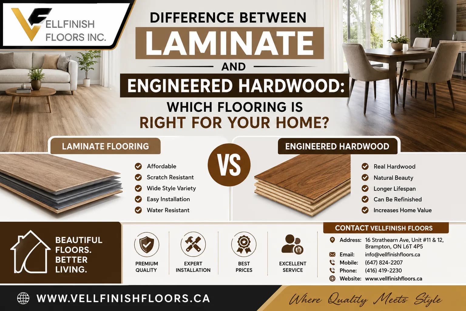 Best Engineered Hardwood in Brampton