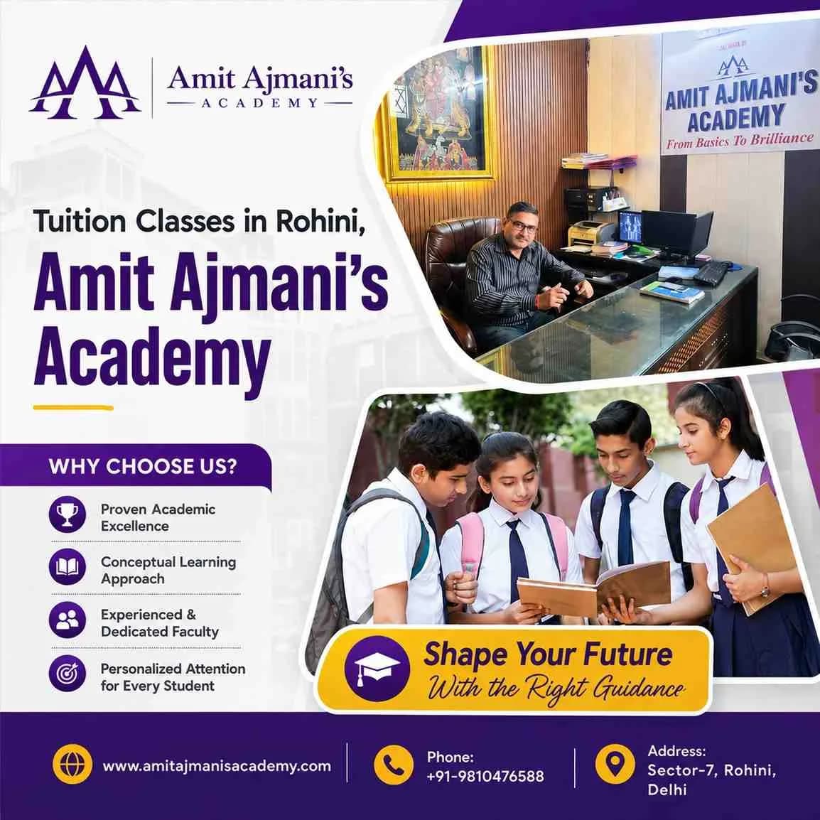 Tuition Classes in Rohini for Focused and Better Learning
