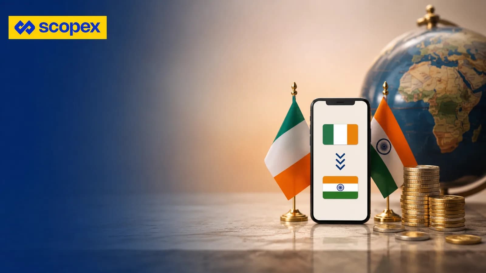 Secure Online Money Transfer from Ireland to India