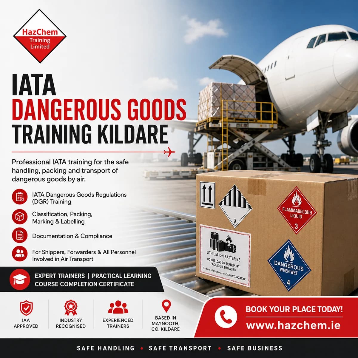 IATA Dangerous Goods Training Courses in Kildare