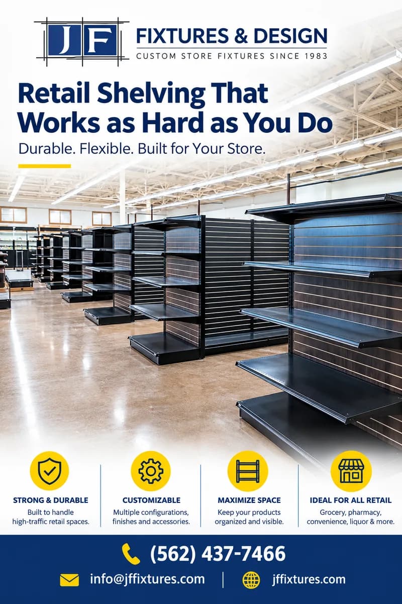 The Benefits of Gondola Shelving for Modern Retail Stores