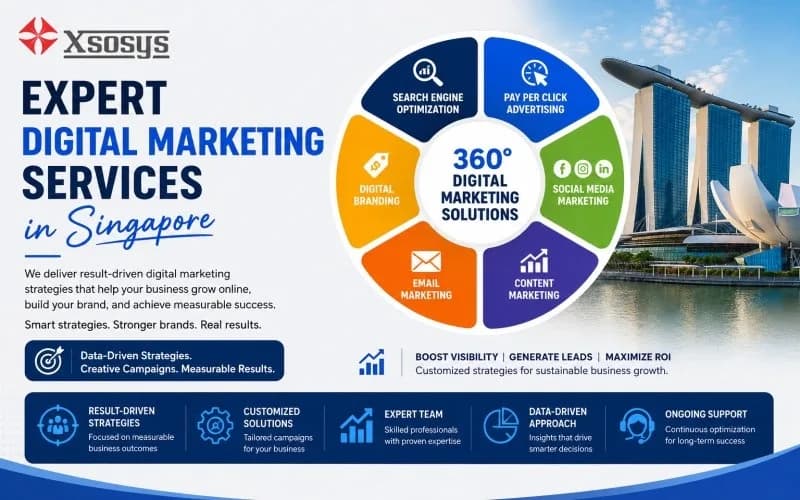 Expert Digital Marketing Services in Singapore by Xsosys