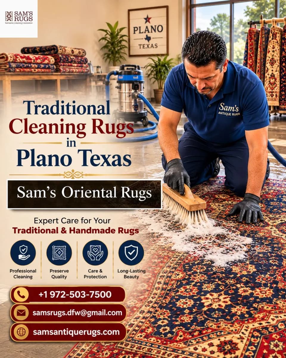  Traditional Cleaning Rugs in Plano Texas | Local Rug Care