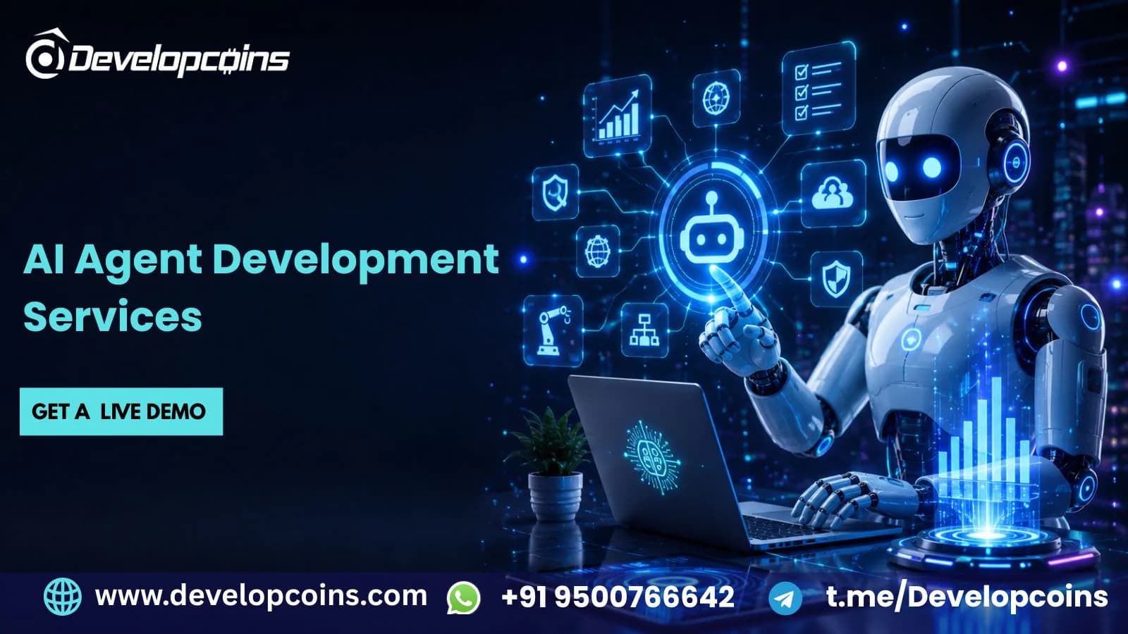 Automate Smarter & Grow Faster with AI Agent Development Services