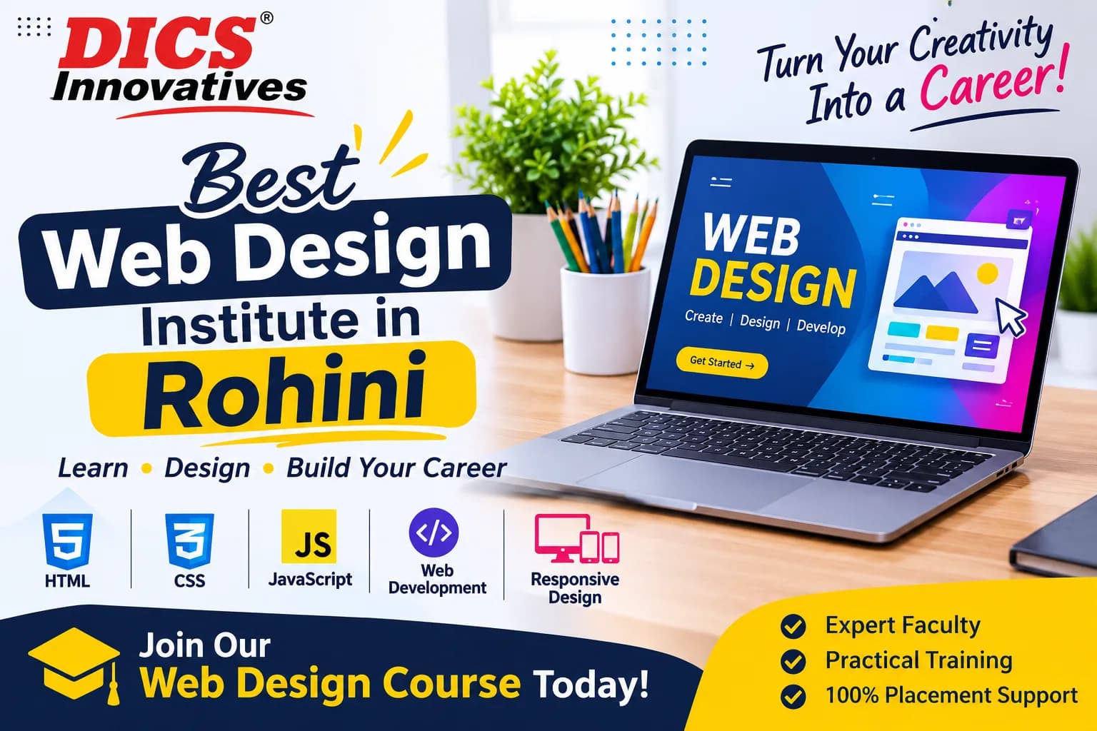 Best Web Designing Institute in Rohini | DICS Innovatives