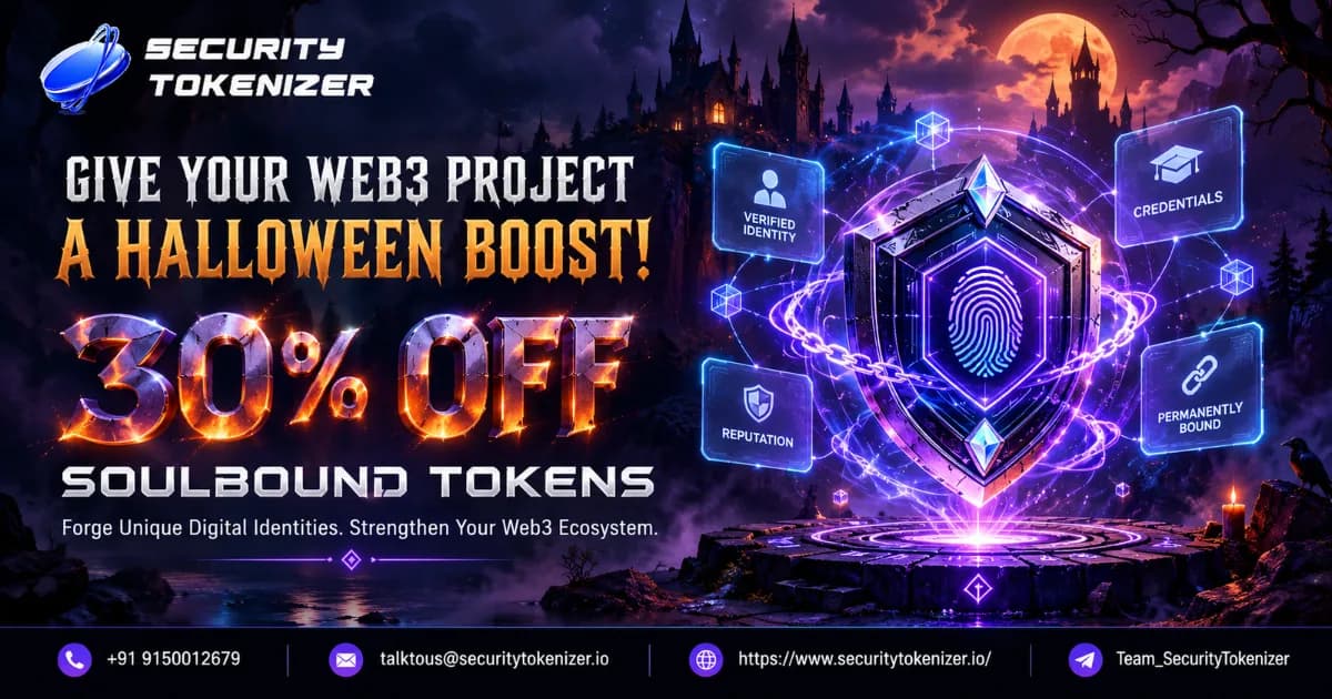 Give Your Web3 Project a Halloween Boost with 30% OFF Soulbound Tokens!