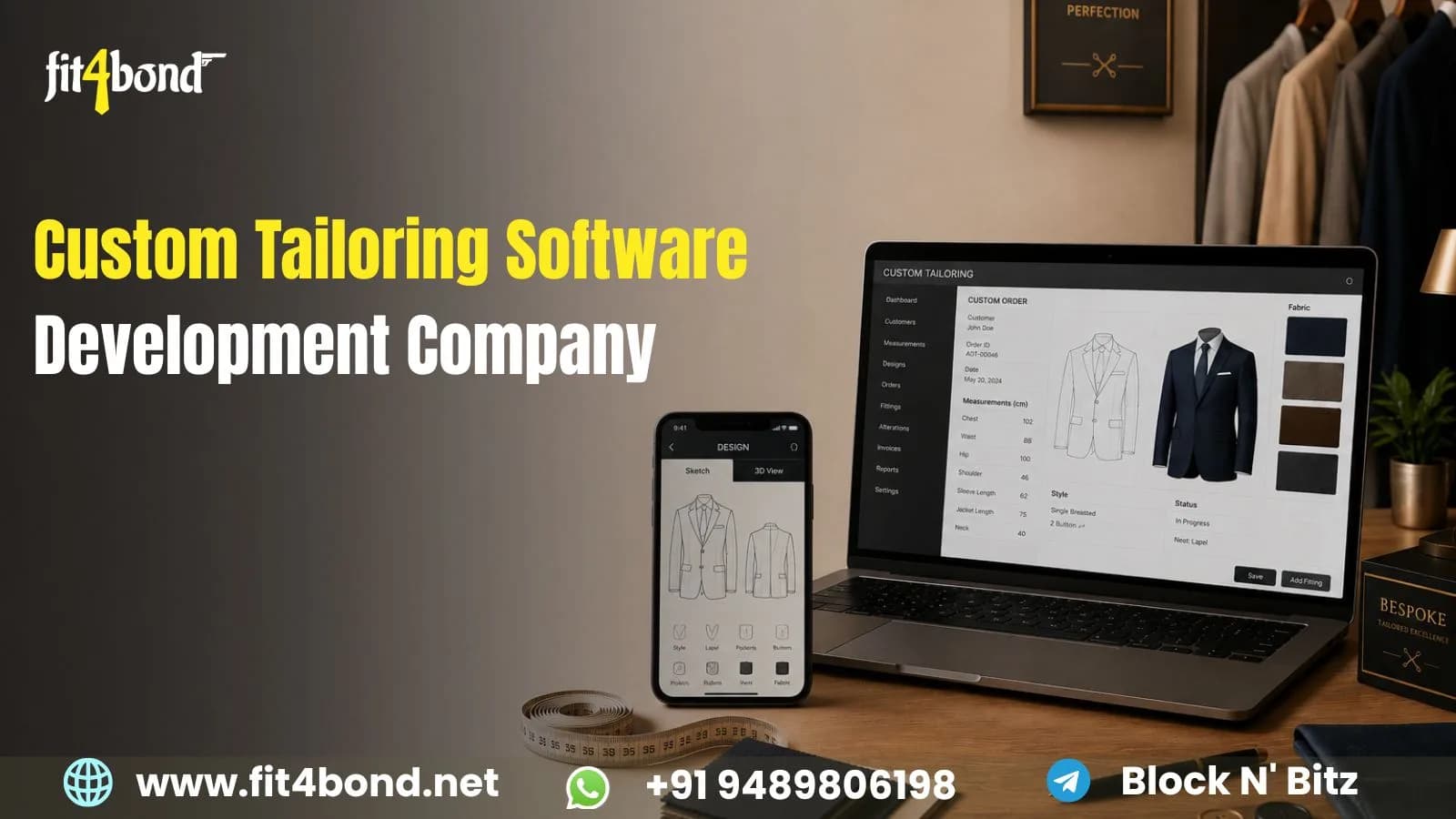 Custom Tailoring Software Development That Helps You Earn More from Every Order 