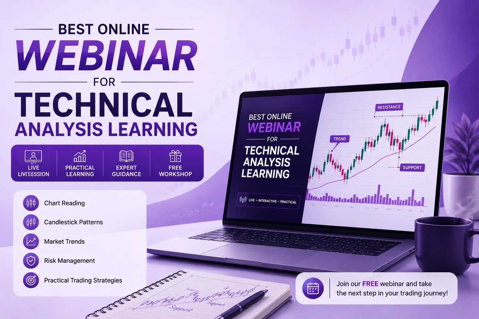 Best Online Webinar for Technical Analysis Learning – Learn Trading with Confidence
