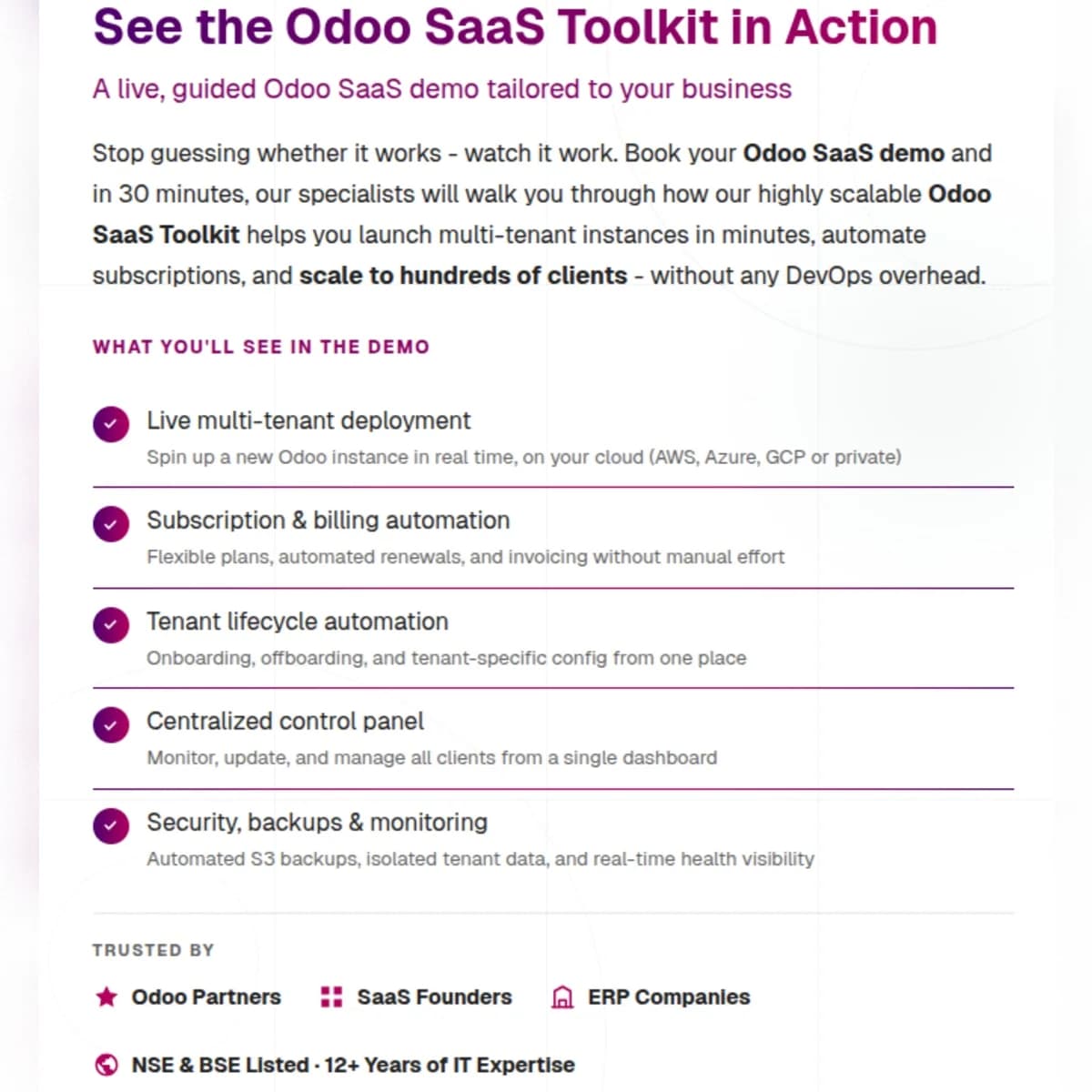 Get Your FREE Odoo SaaS Toolkit Demo – Live 30-Min Expert Walkthrough | Ksolves